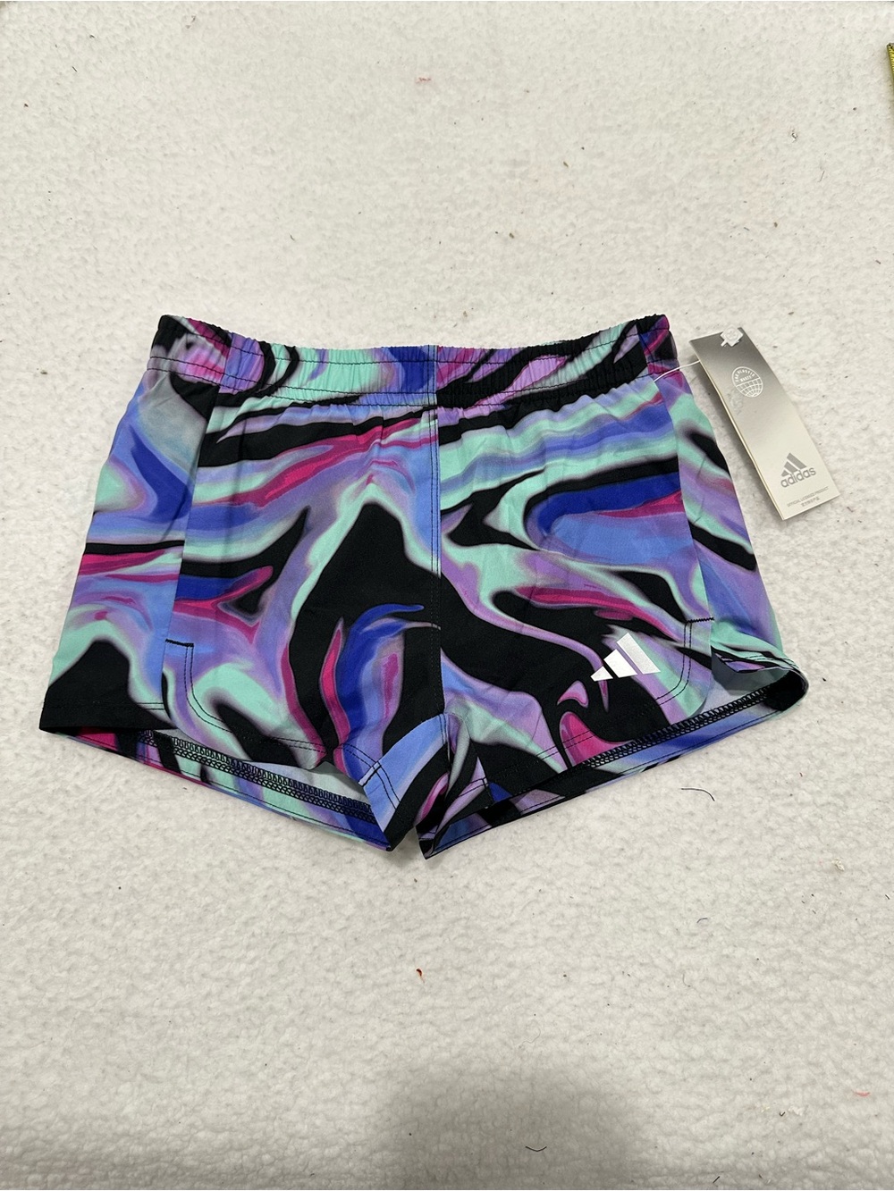 Girl’s Multicolor Adidas Shorts